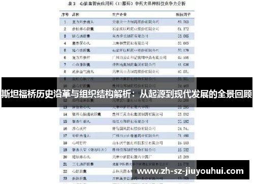 斯坦福桥历史沿革与组织结构解析:从起源到现代发展的全景回顾 斯坦福桥历史沿革与组织结构解析:从起源到现代发展的全景回顾